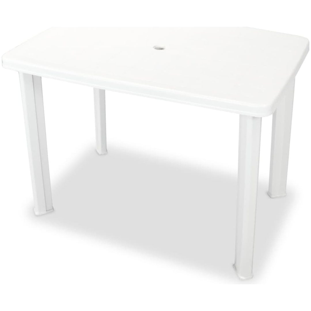 Caféset 3 delar plast vit vidaXL – bild 2