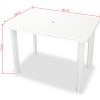 Caféset 3 delar plast vit vidaXL – miniatyr 10