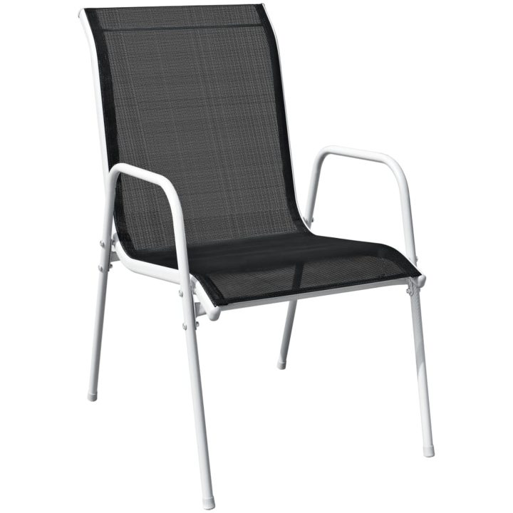 Caféset 3 delar stål svart vidaXL – bild 5