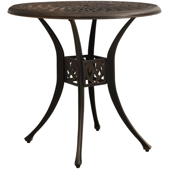 Caféset 5 delar gjuten aluminium brons vidaXL – bild 10