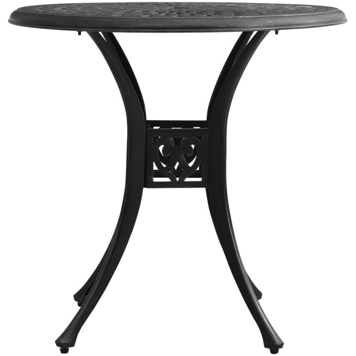 Caféset 5 delar gjuten aluminium svart vidaXL – bild 11