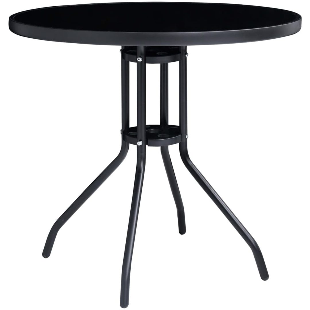 Caféset 5 delar svart och antracit vidaXL – bild 2