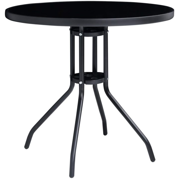 Caféset 5 delar svart och antracit vidaXL – bild 2