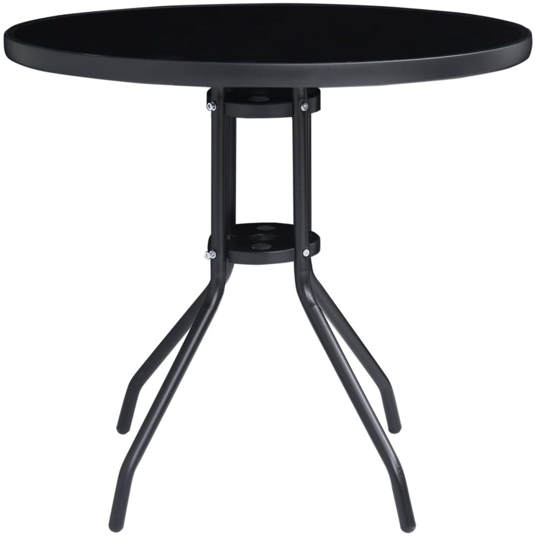 Caféset 5 delar svart och antracit vidaXL – bild 3