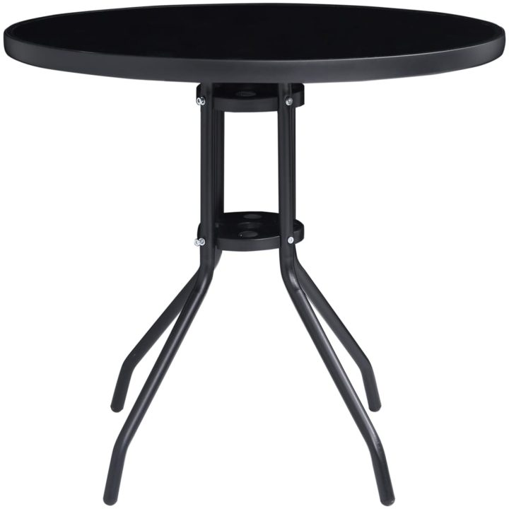Caféset 5 delar svart och antracit vidaXL – bild 3