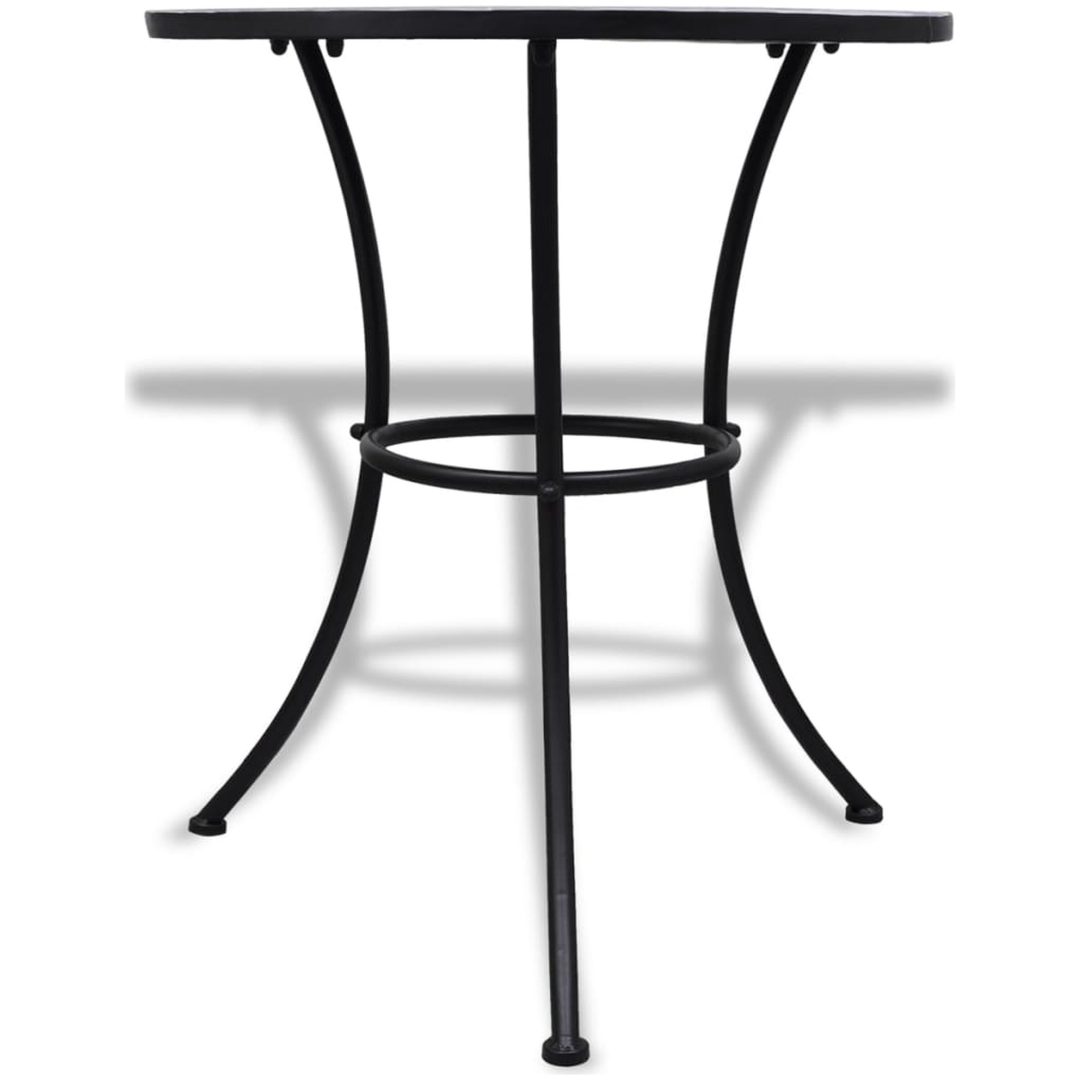 Caféset blå och vit 60 cm mosaik vidaXL 60 x 70 cm – bild 2