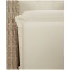 Caféset för trädgården 3 delar med dynor beige konstrotting vidaXL 90 x 90 x 75 cm – miniatyr 5