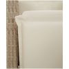 Caféset för trädgården 9 delar med dynor beige konstrotting vidaXL 190 x 90 x 75 cm – miniatyr 6