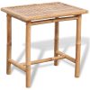 Caféset med dynor 3 delar bambu vidaXL – miniatyr 2