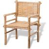 Caféset med dynor 3 delar bambu vidaXL – miniatyr 7