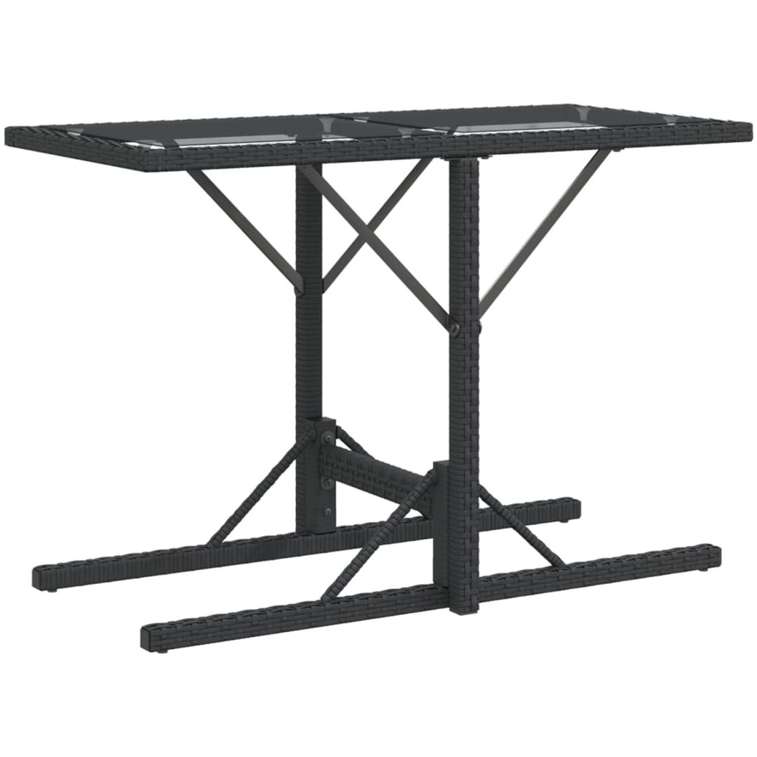 Caféset med dynor 3 delar svart konstrotting vidaXL – bild 7