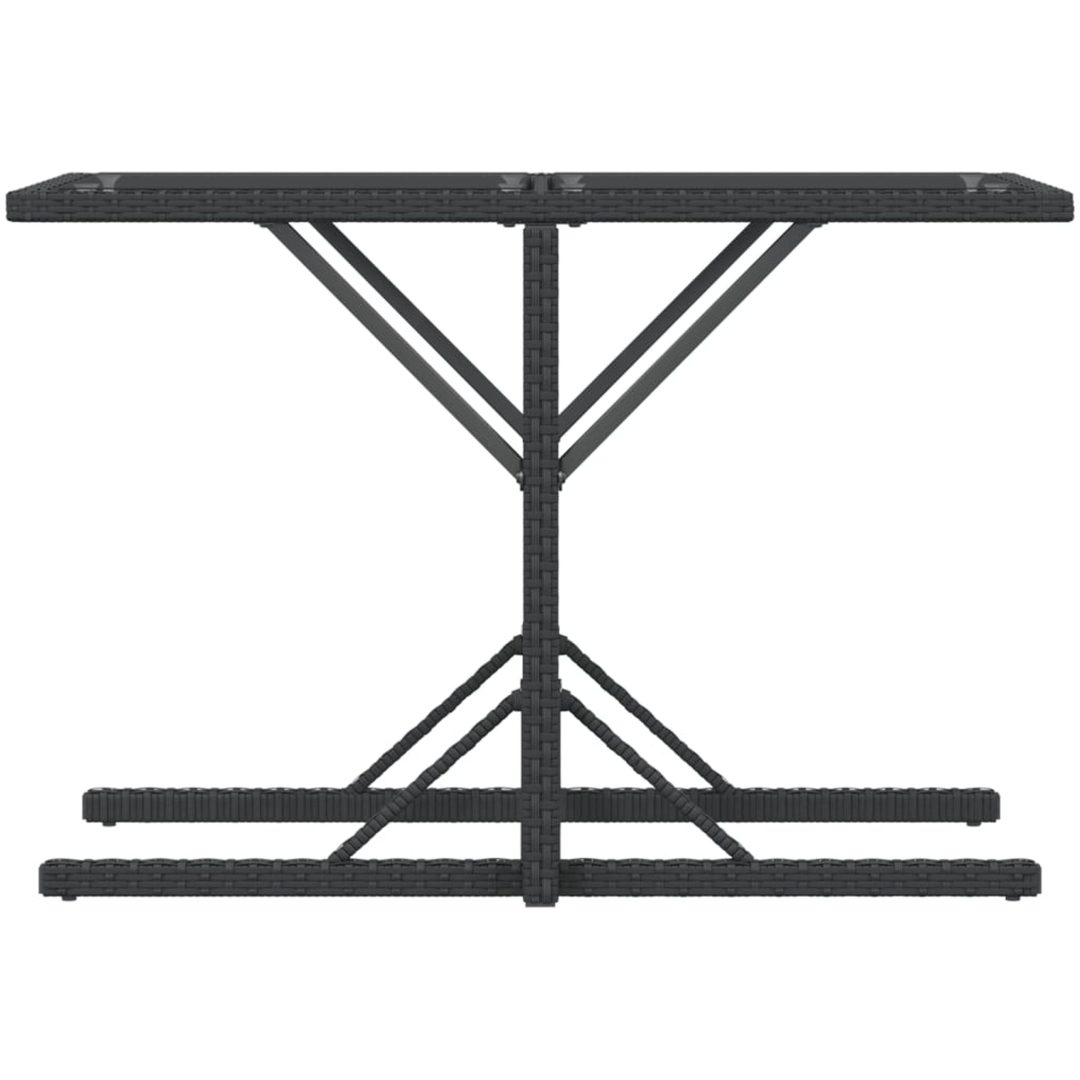 Caféset med dynor 3 delar svart konstrotting vidaXL – bild 8