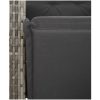 Caféset med dynor 7 delar konstrotting grå vidaXL 190 x 90 x 75 cm – miniatyr 5