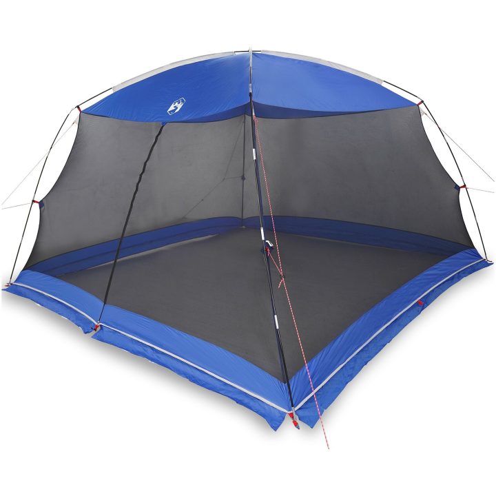 Camping Myggnät med Dörr Blå 5-Person Vattentät vidaXL 380 x 380 x 225 cm – bild 3