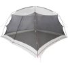 Camping Myggnät med Dörr Grå 6-Personers Vattentät vidaXL 380 x 380 x 225 cm – miniatyr 2