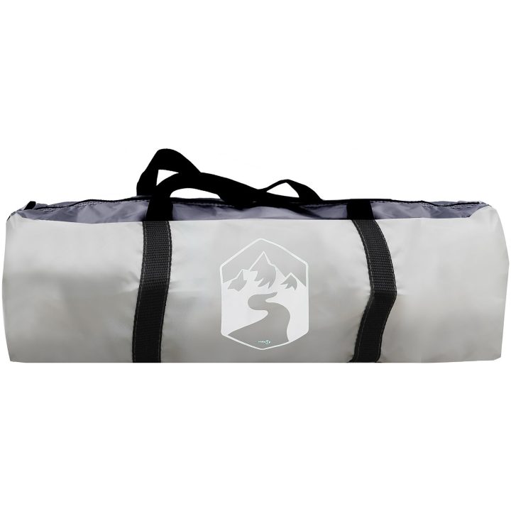 Camping Myggnät med Dörr Grå 6-Personers Vattentät vidaXL 380 x 380 x 225 cm – bild 12
