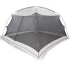 Camping Myggnät med Dörr Grå 6-Personers Vattentät vidaXL 380 x 380 x 225 cm – miniatyr 3