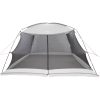 Camping Myggnät med Dörr Grå 6-Personers Vattentät vidaXL 380 x 380 x 225 cm – miniatyr 5