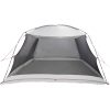 Camping Myggnät med Dörr Grå 6-Personers Vattentät vidaXL 380 x 380 x 225 cm – miniatyr 6