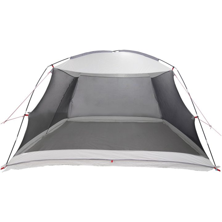 Camping Myggnät med Dörr Grå 6-Personers Vattentät vidaXL 380 x 380 x 225 cm – bild 6
