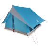 Camping Tält A-Frame 5-Person Blå Vattentätt vidaXL 5 - Personers – miniatyr 3