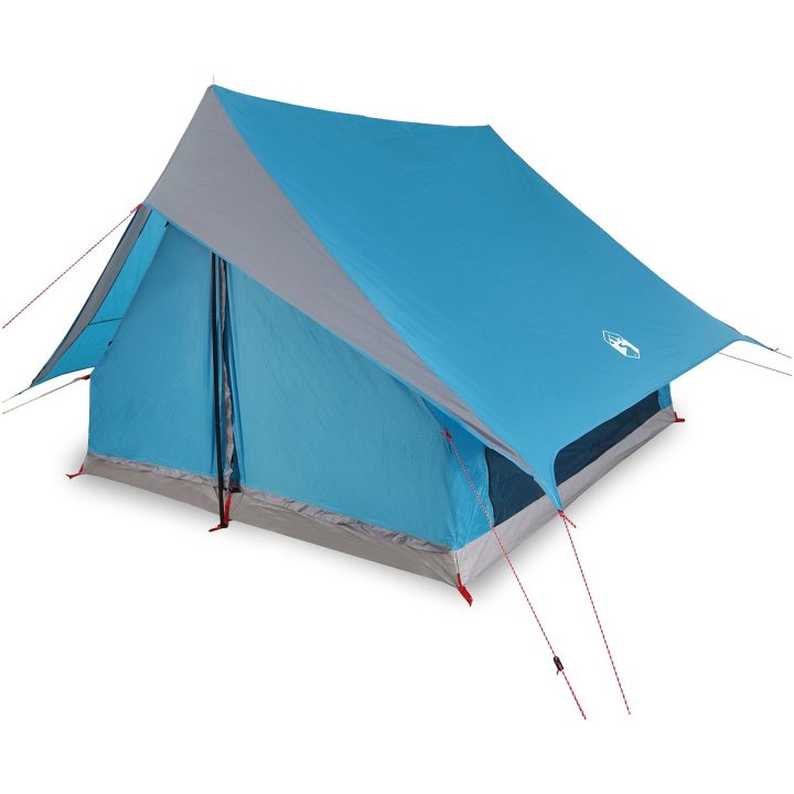 Camping Tält A-Frame 5-Person Blå Vattentätt vidaXL 5 - Personers – bild 3