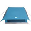 Camping Tält A-Frame 5-Person Blå Vattentätt vidaXL 5 - Personers – miniatyr 6