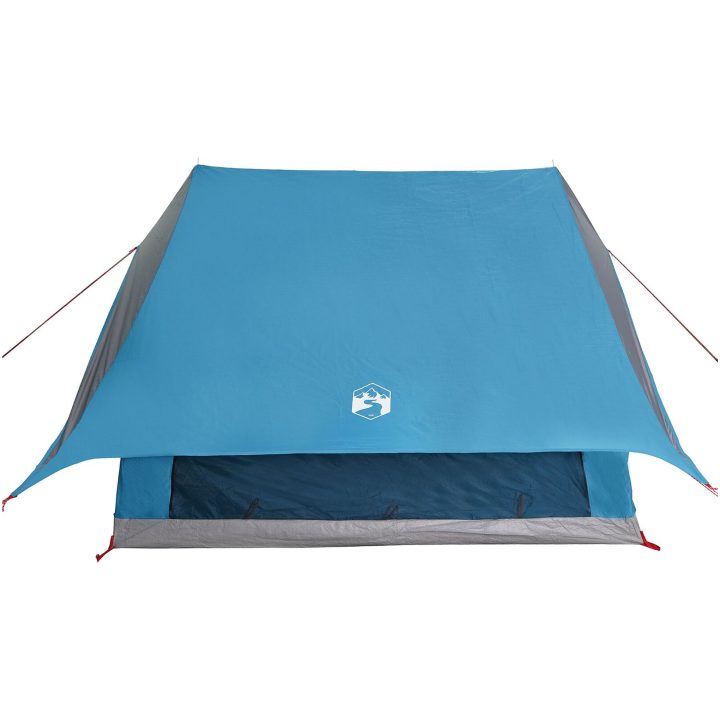 Camping Tält A-Frame 5-Person Blå Vattentätt vidaXL 5 - Personers – bild 6