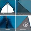 Camping Tält A-Frame 5-Person Blå Vattentätt vidaXL 5 - Personers – miniatyr 9