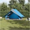 Camping Tält A-Frame 5-Person Blå Vattentätt vidaXL 5 - Personers – miniatyr 1