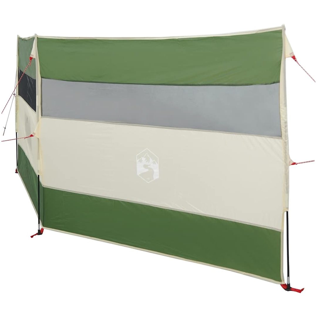 Camping Vindskydd Grön Vattentät vidaXL 340 x 130 cm – bild 5