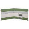 Camping Vindskydd Grön Vattentät vidaXL 340 x 130 cm – miniatyr 6