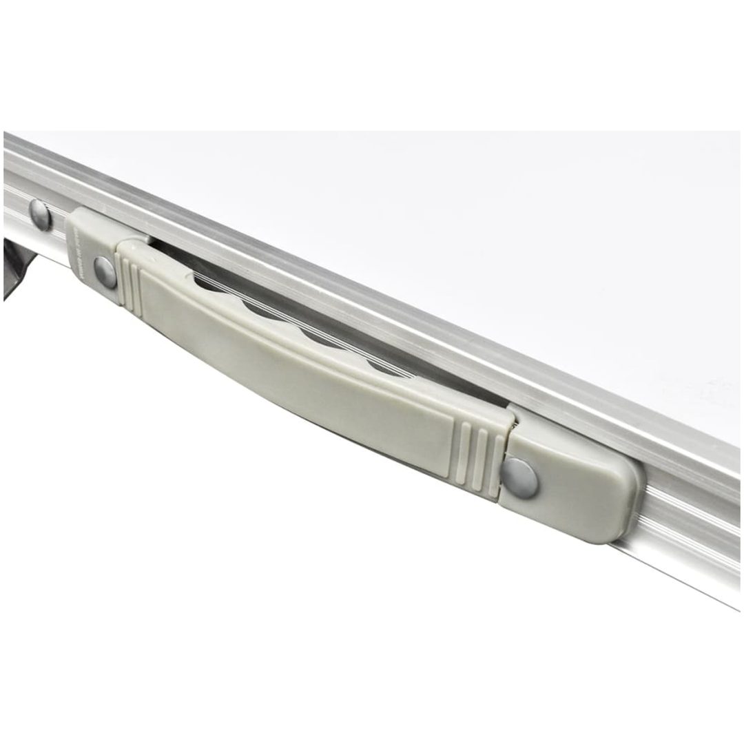 Campingbord med 4 pallar set Aluminium vidaXL 120 x 60 cm – bild 7