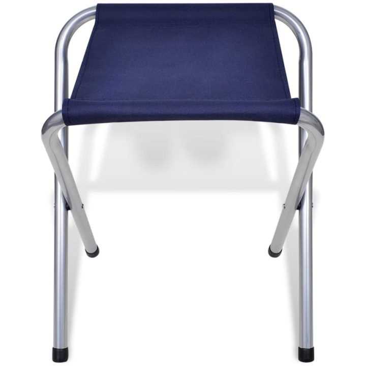 Campingbord med 4 pallar set Aluminium vidaXL 120 x 60 cm – bild 8