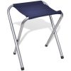 Campingbord med 4 pallar set Aluminium vidaXL 120 x 60 cm – miniatyr 9