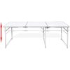 Campingbord med 6 stolar, hopfällbar och justerbar i höjd) vidaXL 180 x 60 cm – miniatyr 8
