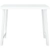 Campingbord vit 79x56x64 cm PP träutseende vidaXL – miniatyr 3