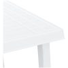 Campingbord vit 79x56x64 cm PP träutseende vidaXL – miniatyr 5