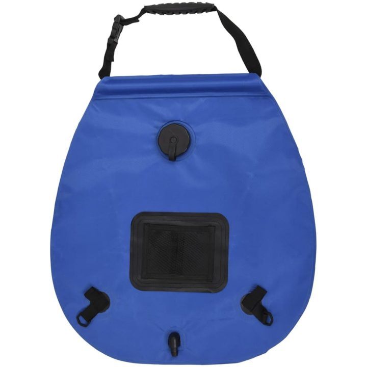 Campingduschpåse blå 20 L PVC vidaXL – bild 4