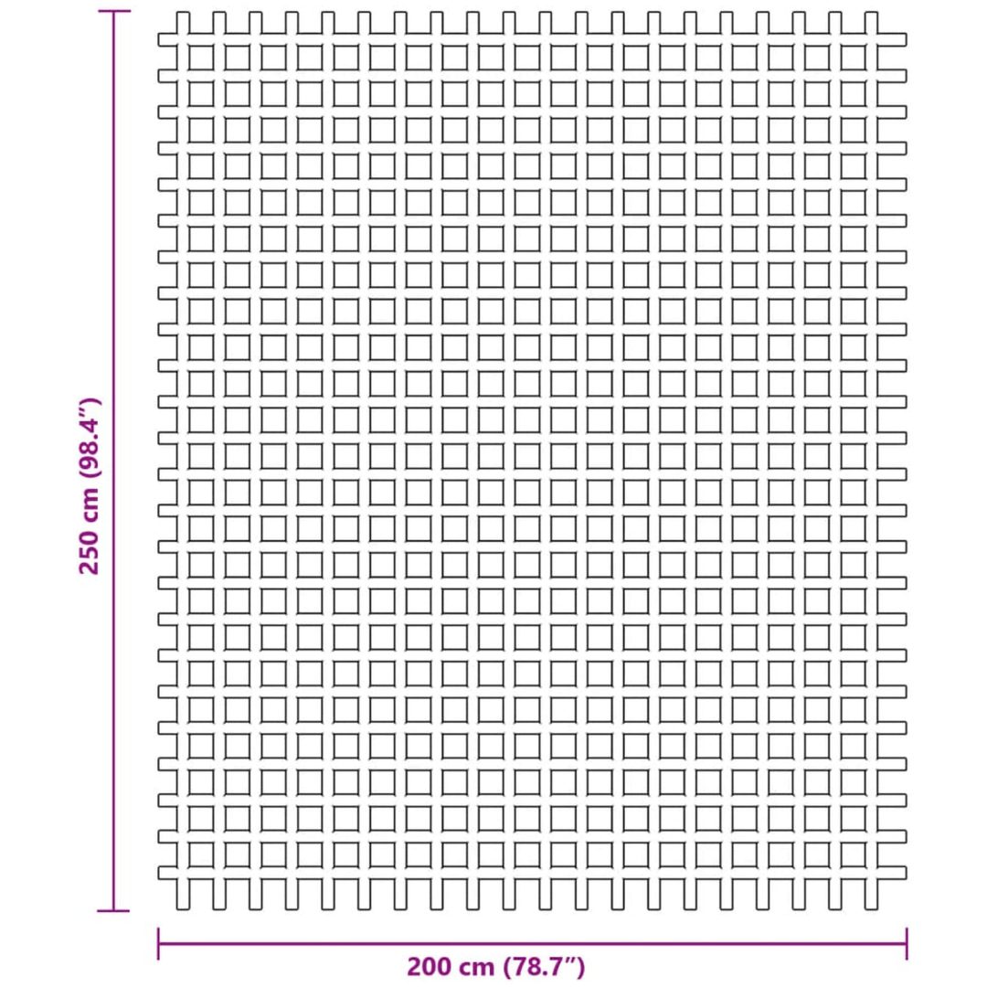Campingmatta antracit vidaXL 2.5 x 2 m – bild 7