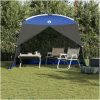 Campingmyggnät med dörr Blå för 5 personer Vattentålig vidaXL 320 x 320 x 218 cm – miniatyr 4