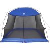 Campingmyggnät med dörr Blå för 5 personer Vattentålig vidaXL 320 x 320 x 218 cm – miniatyr 5