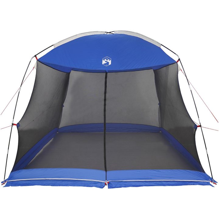 Campingmyggnät med dörr Blå för 5 personer Vattentålig vidaXL 320 x 320 x 218 cm – bild 5