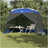 Campingmyggnät med dörr Blå för 5 personer Vattentålig vidaXL 320 x 320 x 218 cm – miniatyr 1