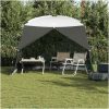 Campingmyggnät med dörr Grå 6-personer Vattentålig vidaXL 320 x 320 x 218 cm – miniatyr 4