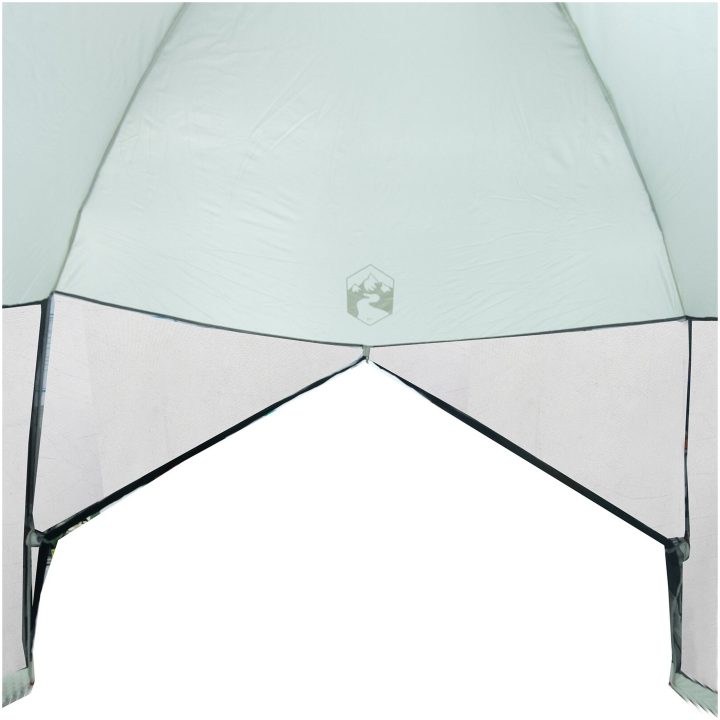 Campingmyggnät med dörr Grå 6-personer Vattentålig vidaXL 320 x 320 x 218 cm – bild 10