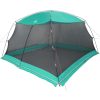 Campingmyggnät med dörr Grön 4-Personer Vattentålig vidaXL 380 x 380 x 225 cm – miniatyr 2