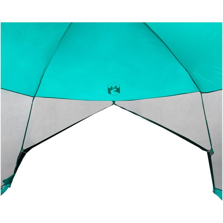 Campingmyggnät med dörr Grön 4-Personer Vattentålig vidaXL 380 x 380 x 225 cm – bild 11