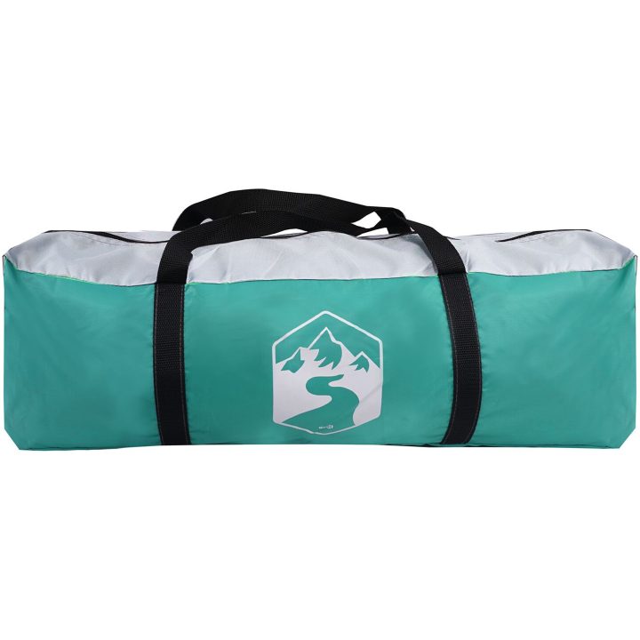 Campingmyggnät med dörr Grön 4-Personer Vattentålig vidaXL 380 x 380 x 225 cm – bild 12