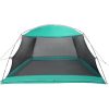 Campingmyggnät med dörr Grön 4-Personer Vattentålig vidaXL 380 x 380 x 225 cm – miniatyr 7